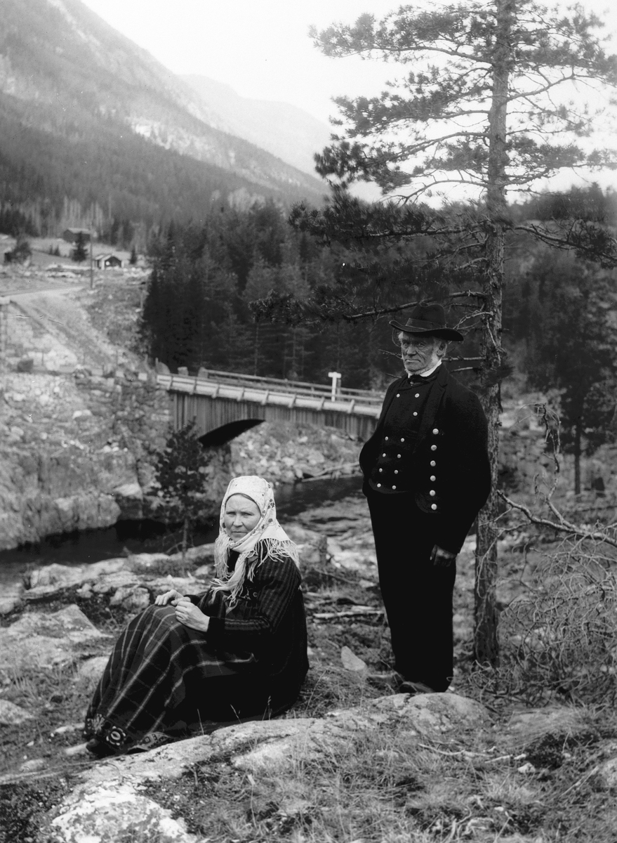 Anders Beer Wilse, Prot: Hallingdals mann og Kone 1910