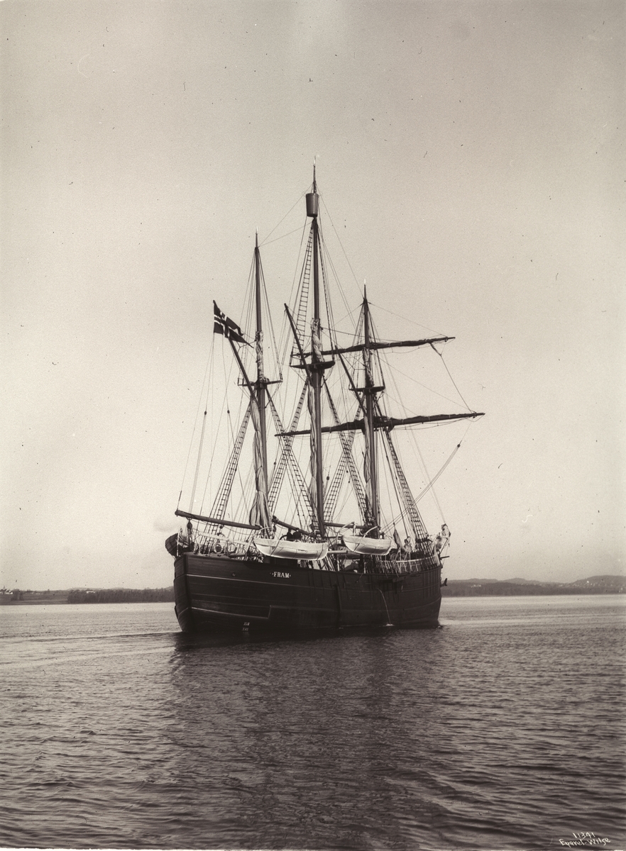 Anders Beer Wilse, Prot: Fram agterfra 27/4 1910