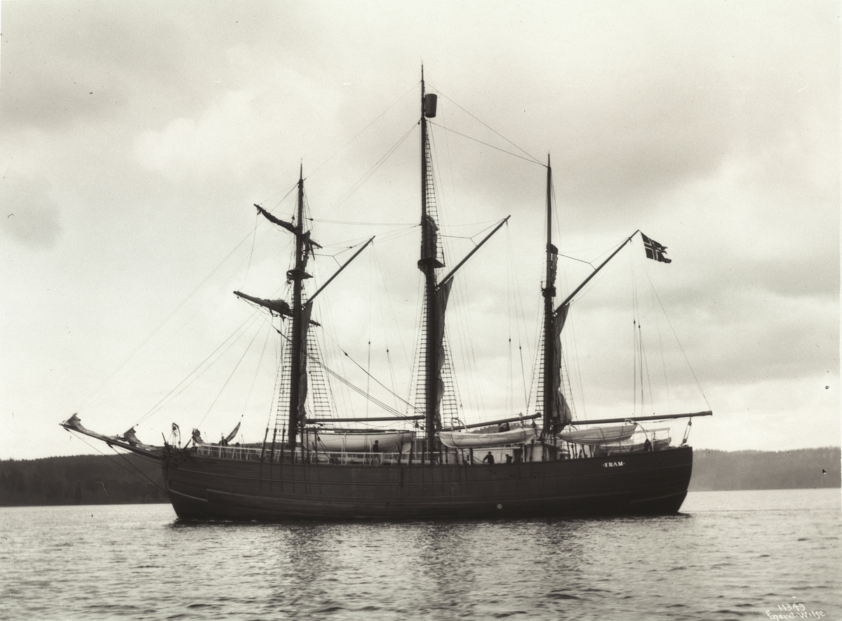 Anders Beer Wilse, Prot: Fram bredside 24/4 1910