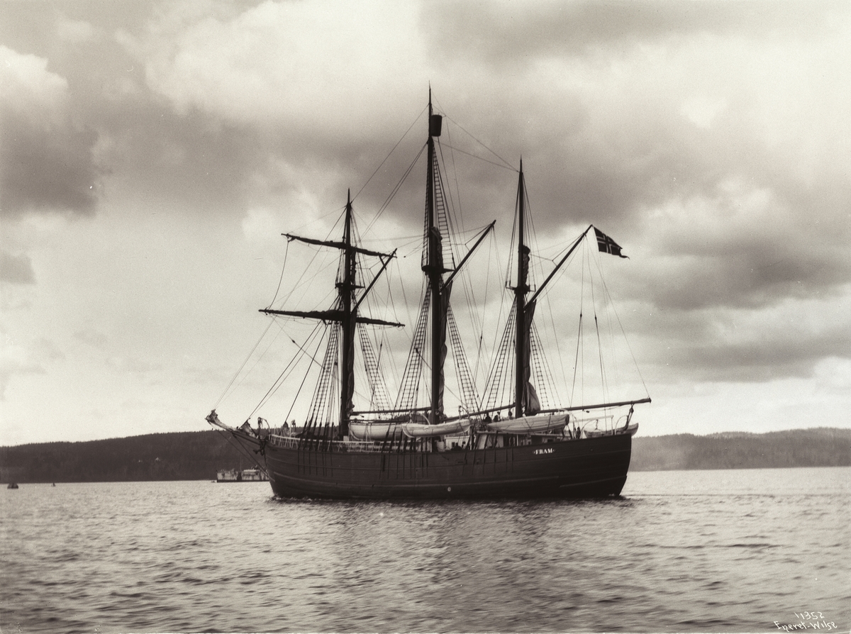 Anders Beer Wilse, Prot: Fram 3/4 agter 24/4 1910