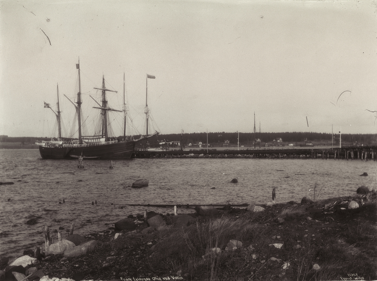 Anders Beer Wilse, Prot: Fram ved Vallø fyldende Olie 24/4 1910