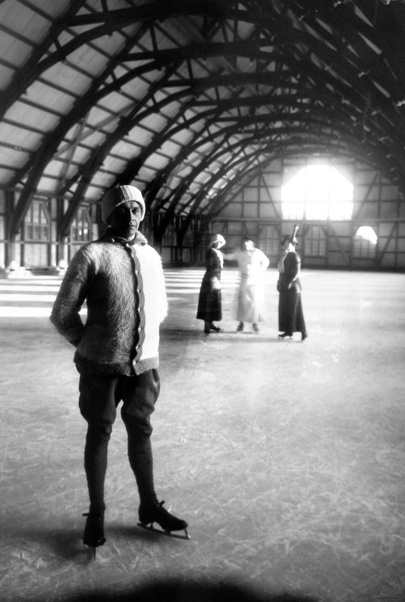 Anders Beer Wilse, Prot: Finse - Josef Klem paa Skøiter 17/1
