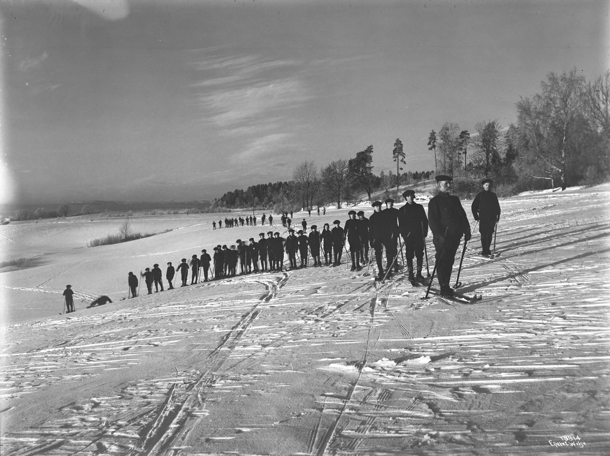 Anders Beer Wilse, Prot: Skolebarna paa skitur