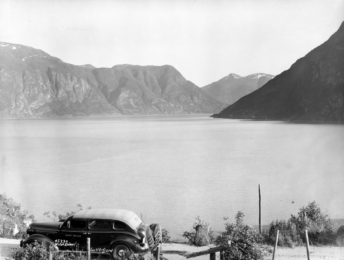 Anders Beer Wilse, Prot: Lusterfjord Marifjord