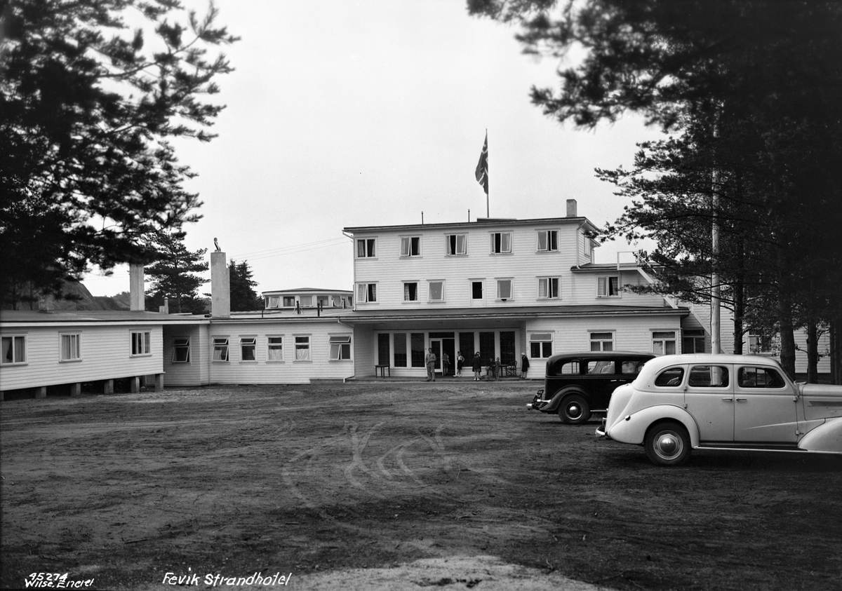 Anders Beer Wilse, Prot: Fevik strandhotel
