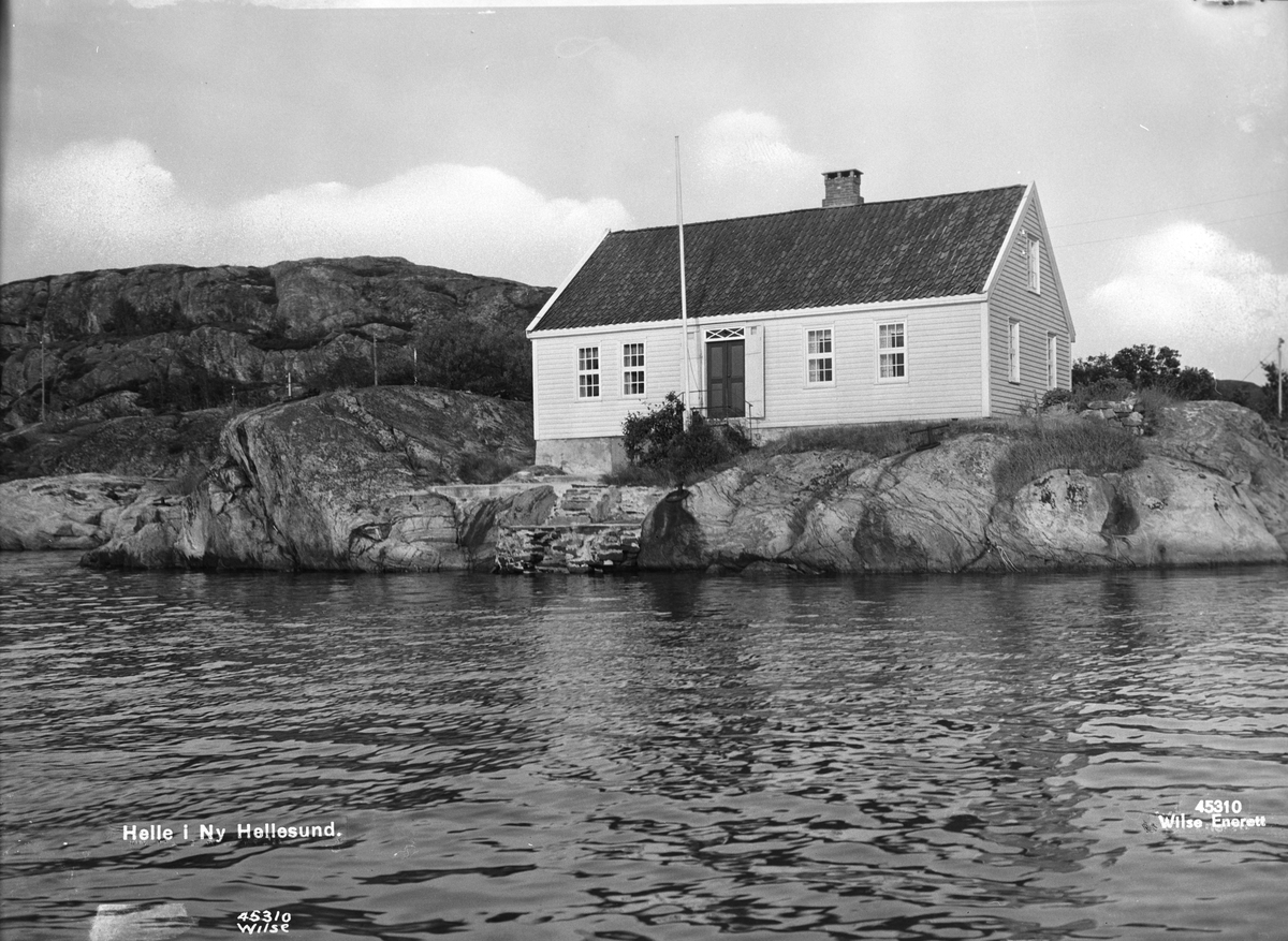 Anders Beer Wilse, Prot: Ny-Hellesund Andersen Aars hus