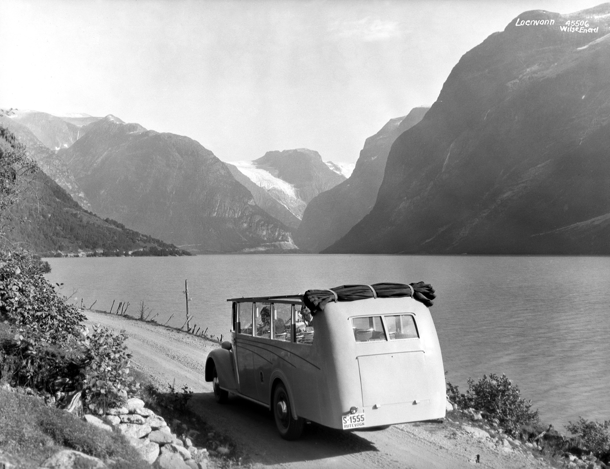 Anders Beer Wilse, Prot: Nordfjord, Loenvann Solskinsbuss