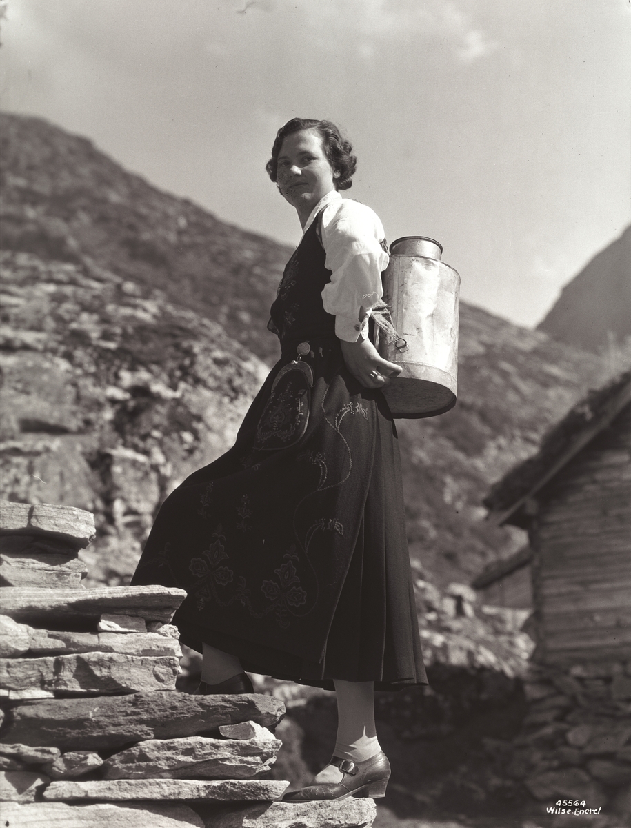 Anders Beer Wilse, Prot: Genre Blandede, Sæterjenten Geiranger