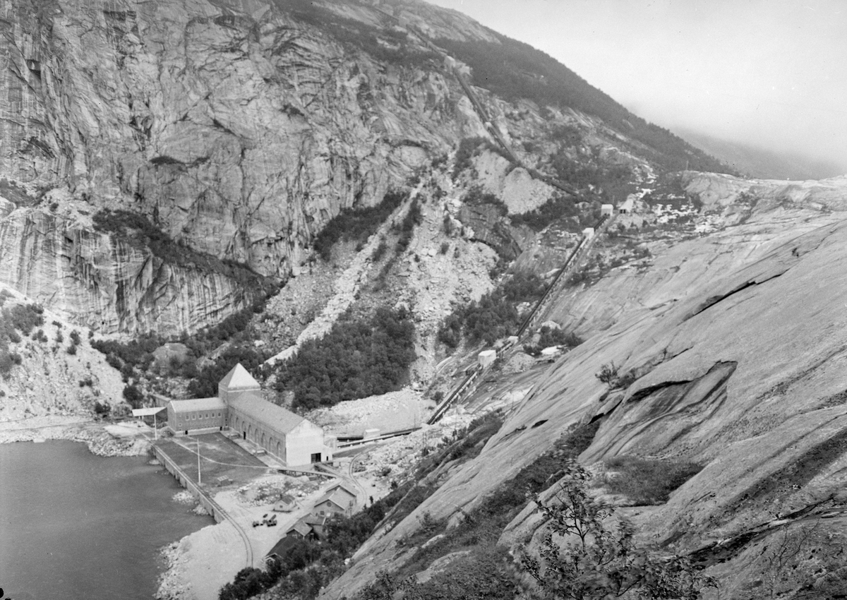 Anders Beer Wilse, Prot: Glomfjord kraftstasjon