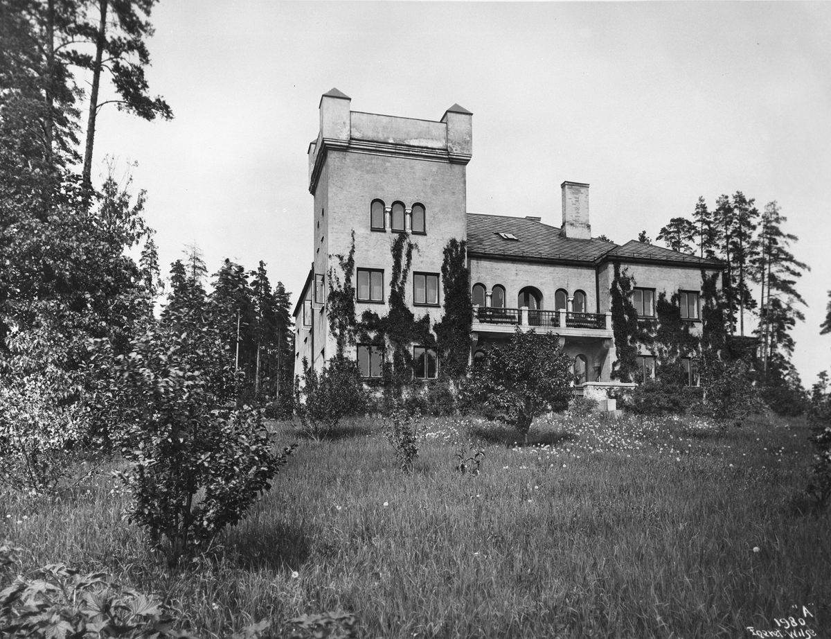 Anders Beer Wilse, Prot: Nansens Villa Indkjørsel 29/5