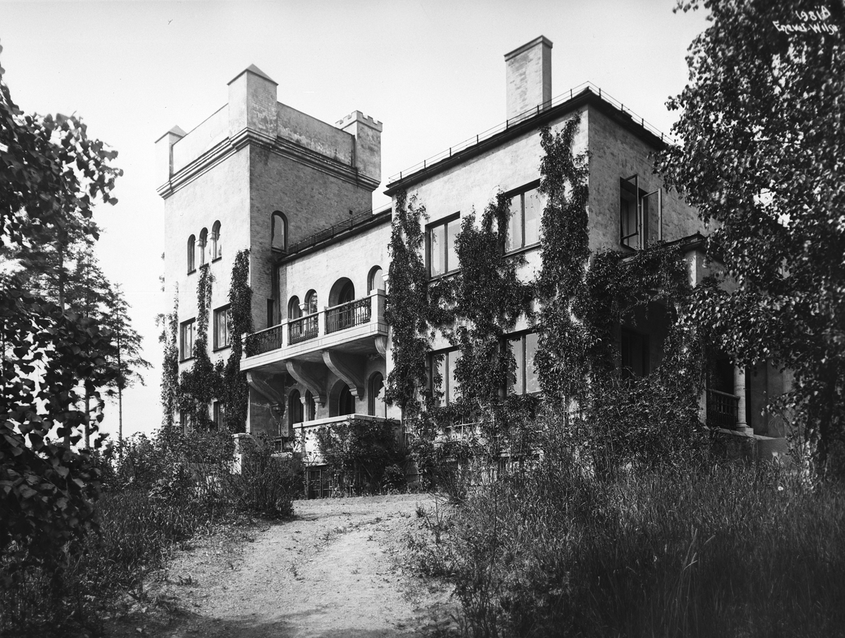 Anders Beer Wilse, Prot: Nansens Villa facade 29/5