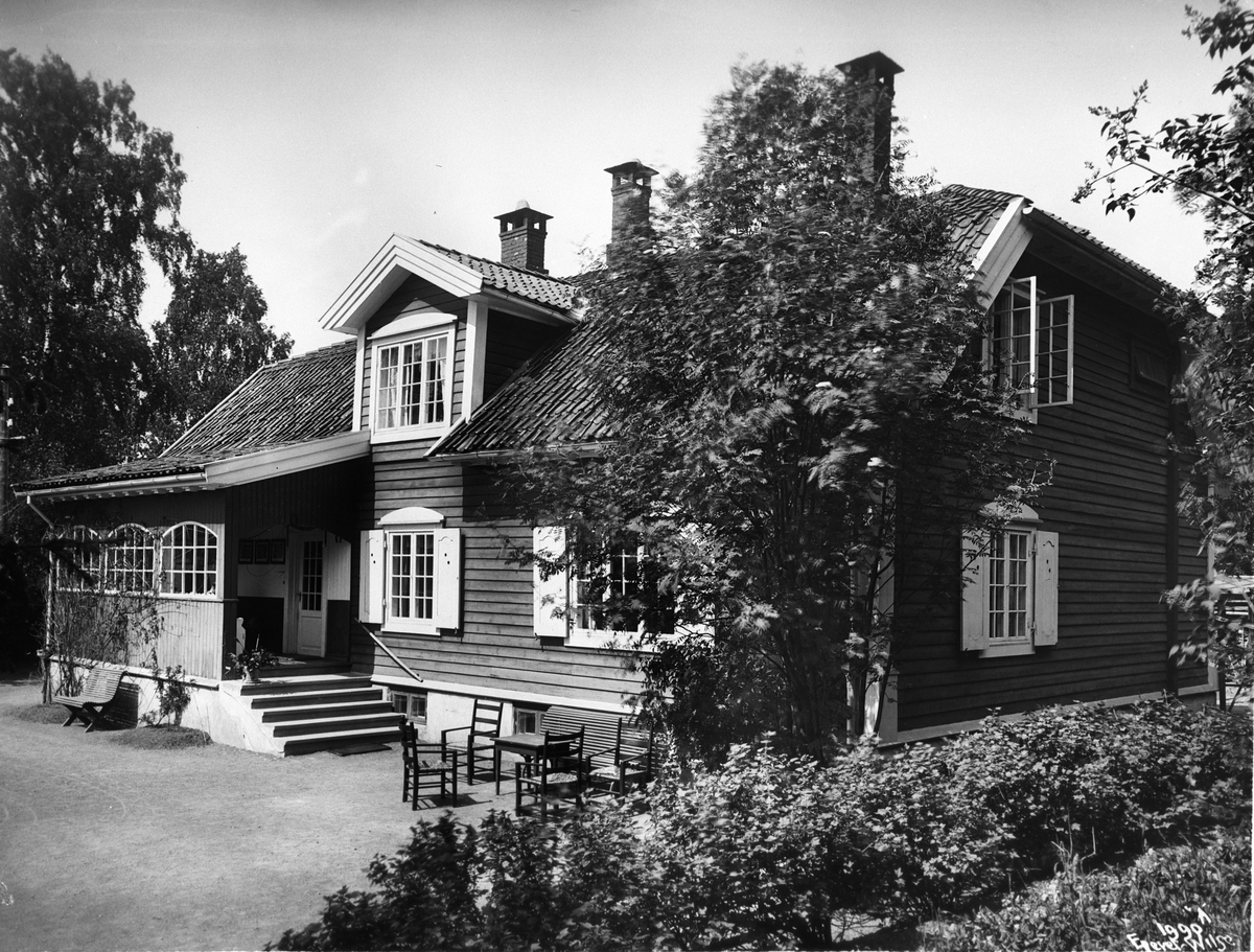 Anders Beer Wilse, Prot: Gerhard Munthes Villa fra Østre Fløi 29/5