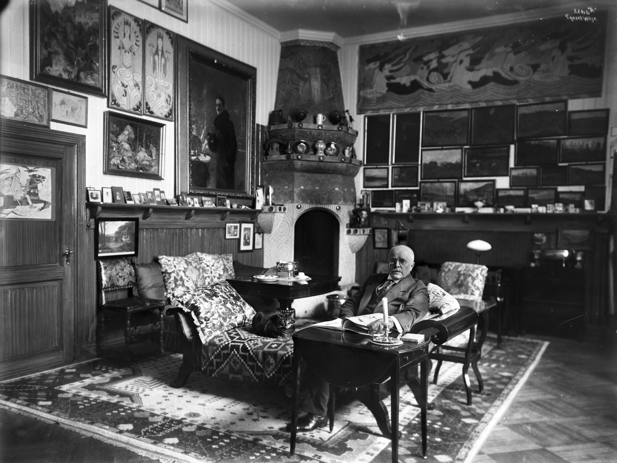 Anders Beer Wilse, Prot: Munthe Gerhard i peisestuen
