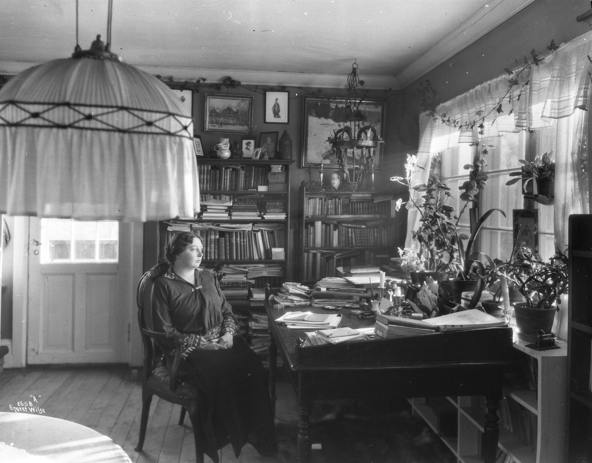 Anders Beer Wilse, Prot: Sigrid Undset hele værelset 10/11