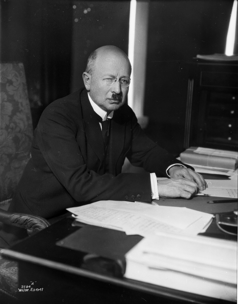 Anders Beer Wilse, Prot: Høyer minister svenske 14/3
