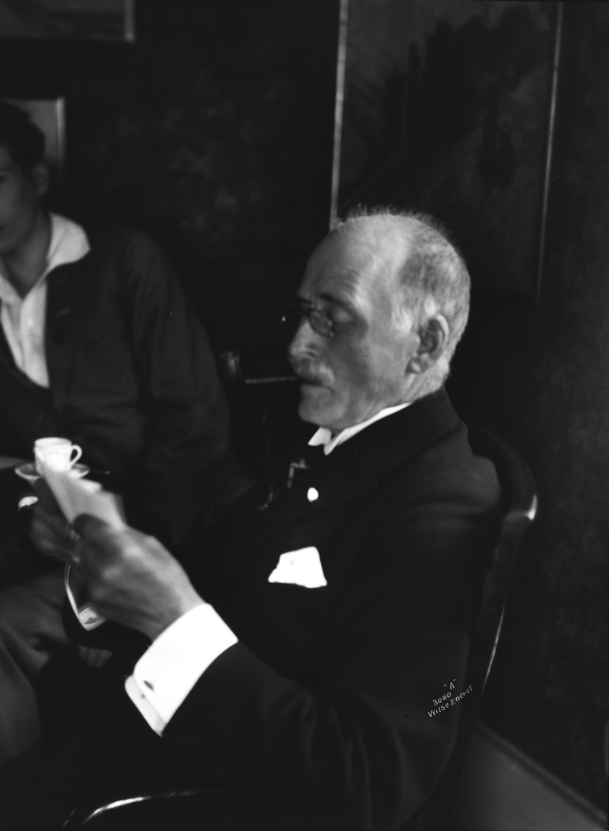 Anders Beer Wilse, Prot: Hamsun portræt