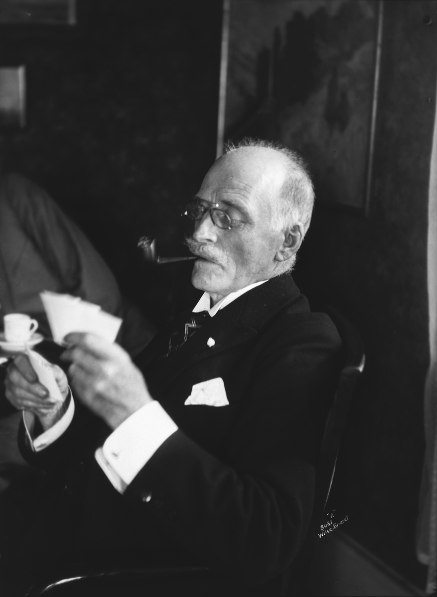 Anders Beer Wilse, Prot: Hamsun med kort