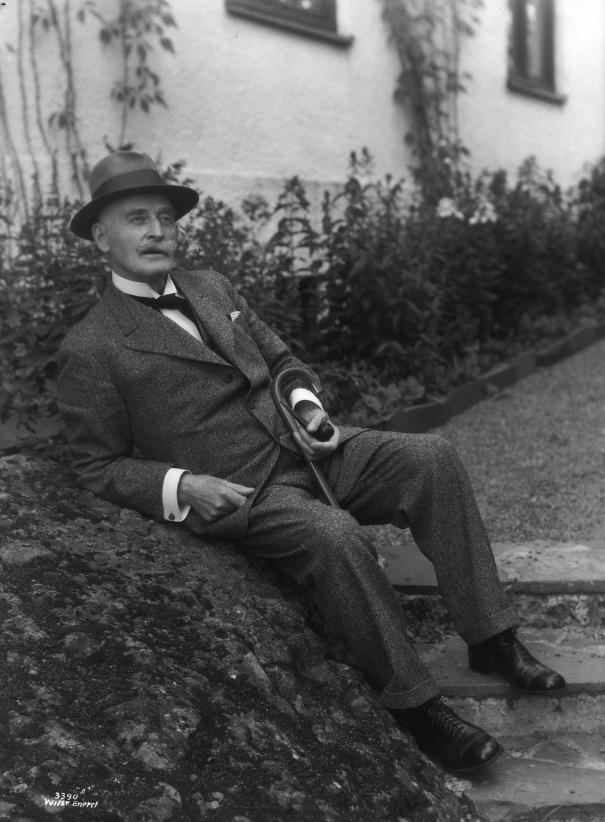 Anders Beer Wilse, Prot: Hamsun Knut ved furu 7/8