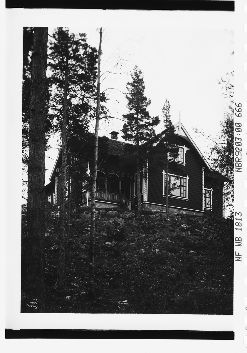 Anders Beer Wilse, Prot: Petter Ankers Jakthytte - Sund Facade