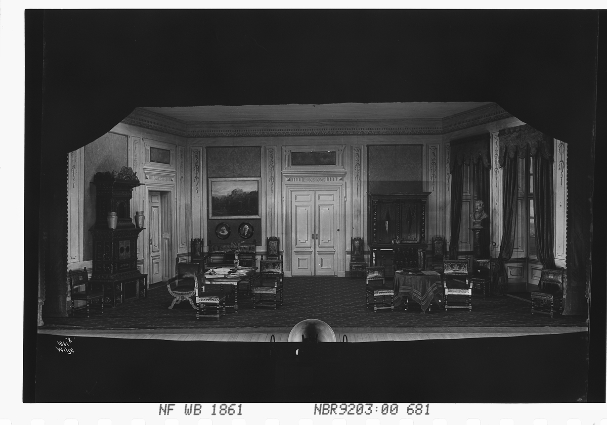 Anders Beer Wilse, Prot: Nationaltheatret Daglandet