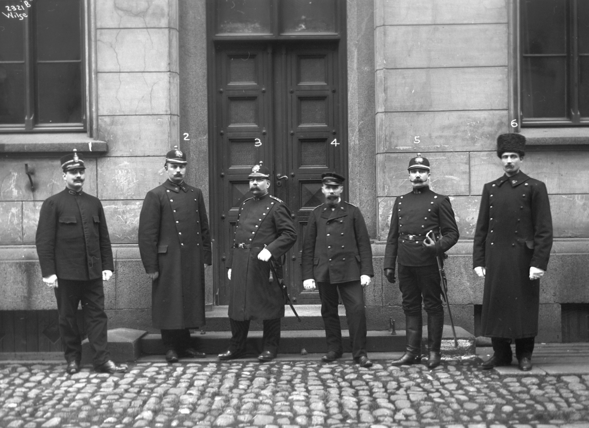 Anders Beer Wilse, Prot: Politi Uniformer