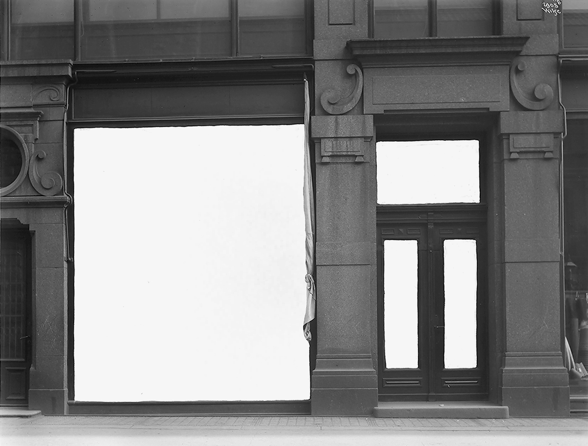 Anders Beer Wilse, Prot: Butik Facade Tollbodgade fra Bjerke Grüner