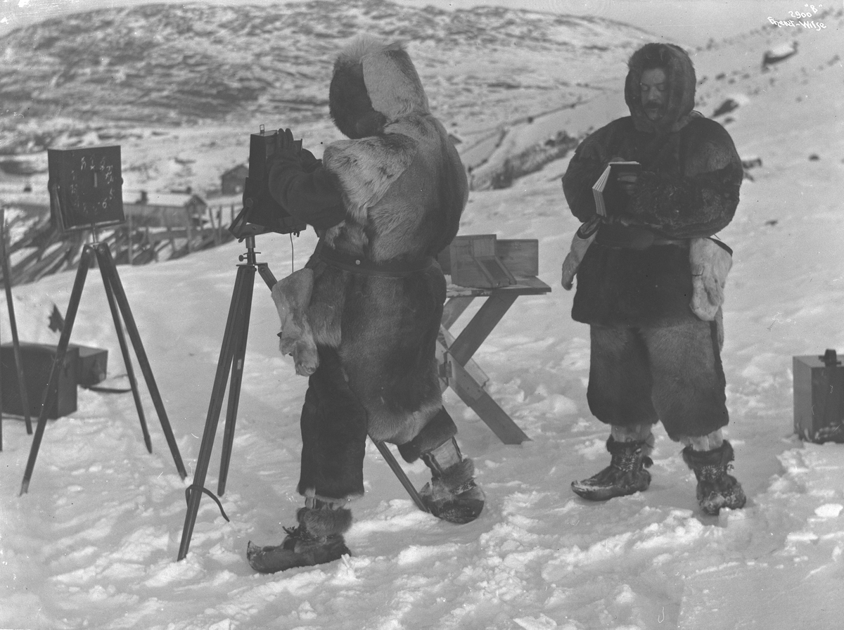Anders Beer Wilse, Prot: Prof. Størmer og Kai Birkeland Nordlysfotograf