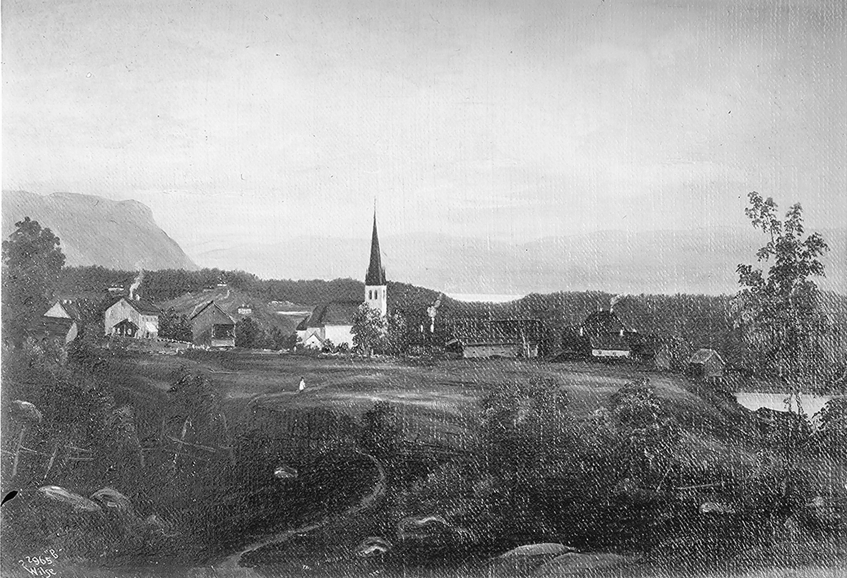 Anders Beer Wilse, Prot: Copi Maleri - Hönen Kapelangaard