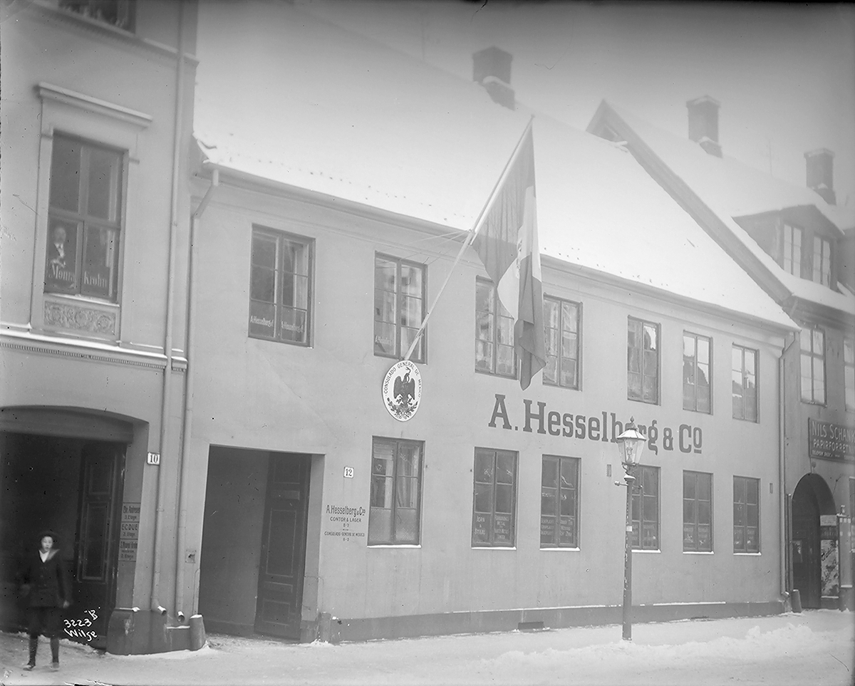 Anders Beer Wilse, Prot: Hesselberg Forretningsgaard