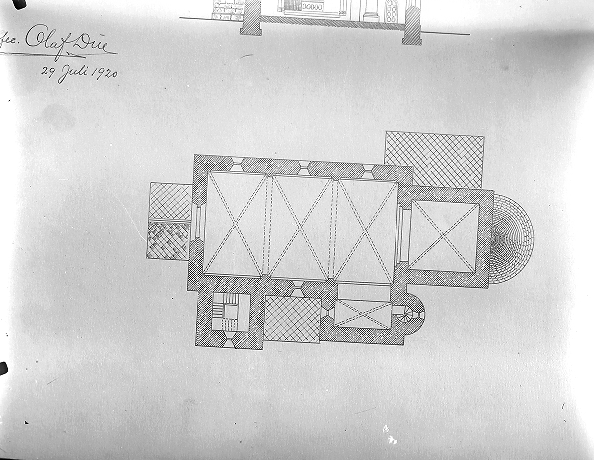 Anders Beer Wilse, Konv: St.Thomas - plan