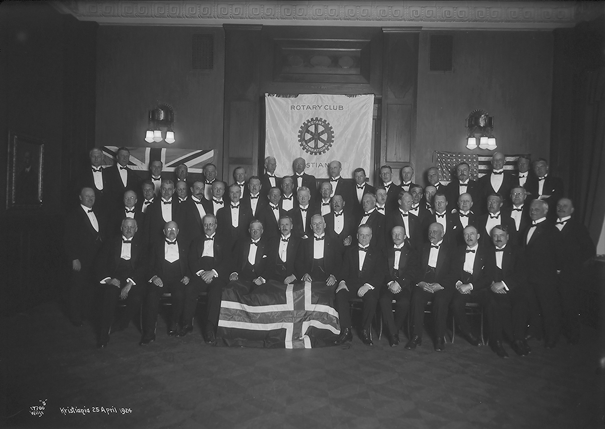 Anders Beer Wilse, Prot: Rotary lunsjmøte