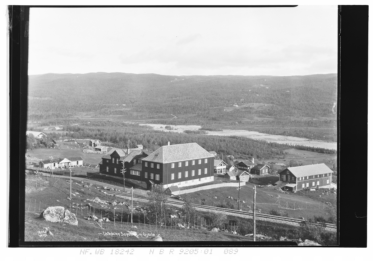 Anders Beer Wilse, Konv: Ustedalen sanatorium oversigt