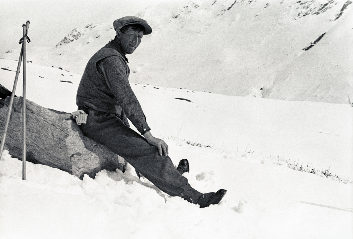 Anders Beer Wilse, Prot: Jotunheimen Fjellfører Halvor Eriksen