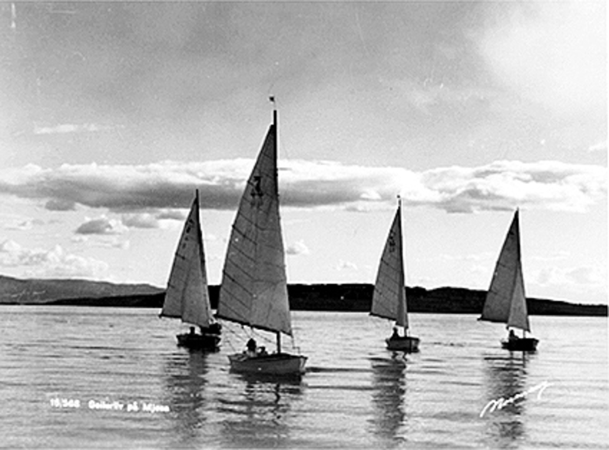 Anno Domkirkeodden, 4 SEILBÅTER, MJØSA, FRITID