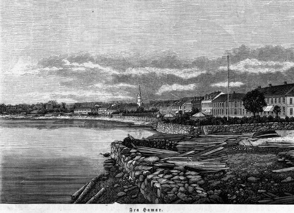 Anno Domkirkeodden, TRYKK, STRANDGATEHAGENE, STRANDGATA, HAMARBUKTA, LYSTHUS