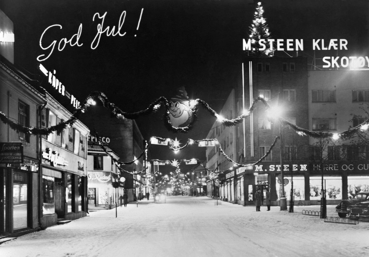 Anno Domkirkeodden, JULEKORT, JULEGATE, TORGGATA 34, VINTER