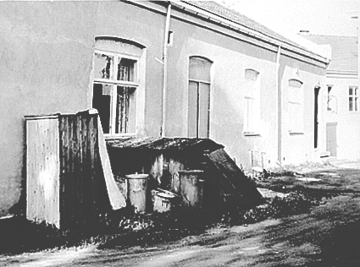 Anno Domkirkeodden, EKSTERIØR BAKGÅRD, JERNBANESAMFUNDET, STANGEVEGEN 12