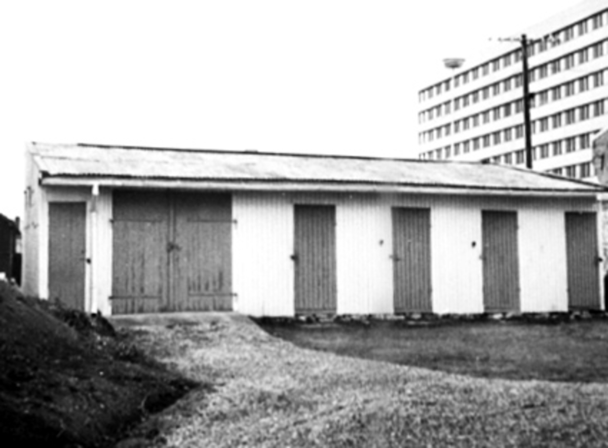 Anno Domkirkeodden, EKSTERIØR BAKGÅRD, SVERDRUPSGATE 41, UTHUS OG GARASJE