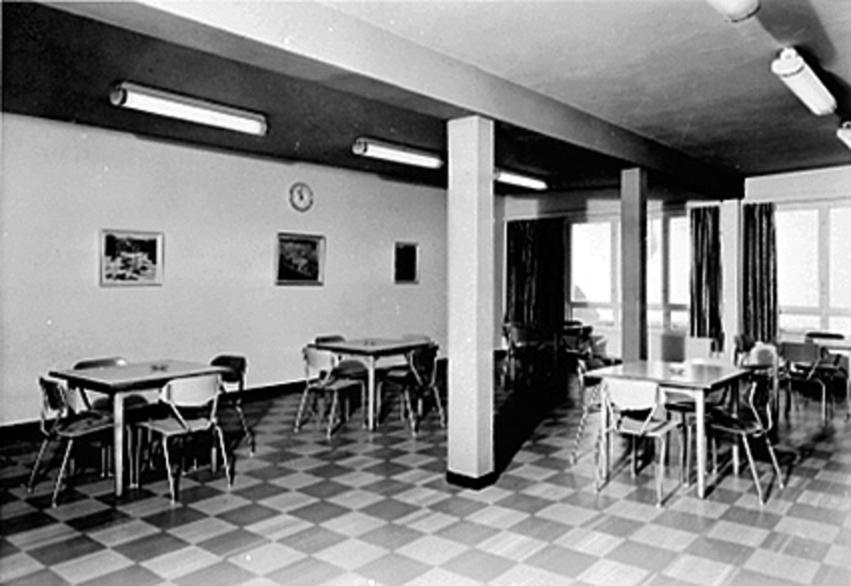 Anno Domkirkeodden, INTERIØR SPISESALEN, IDEAL FLATBRØD A/S, VANGSVEGEN 51