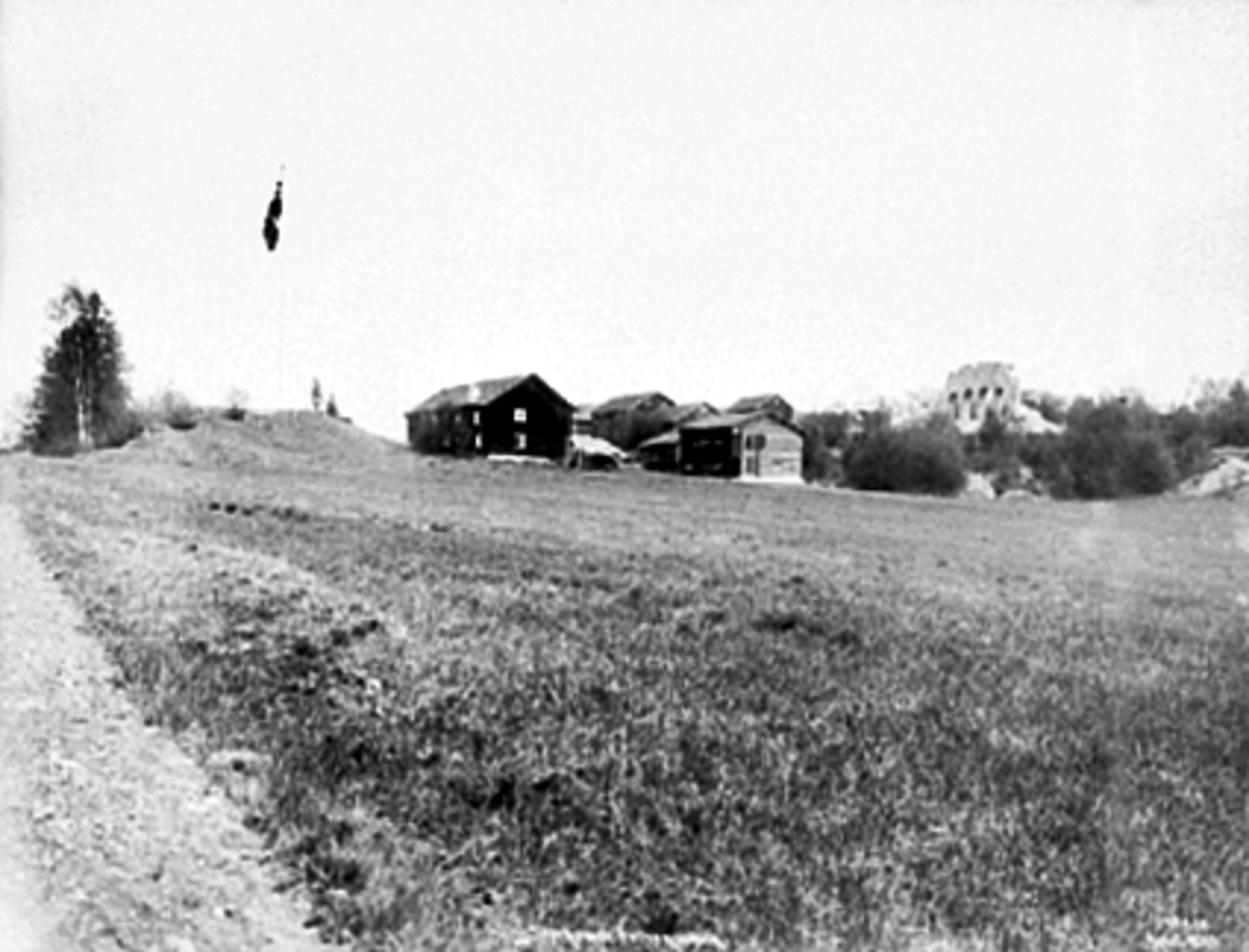 Anno Domkirkeodden, HEDMARKSTUNET SETT FRA VEST, HEDMARKSMUSEET OG DOMKIRKEODDEN