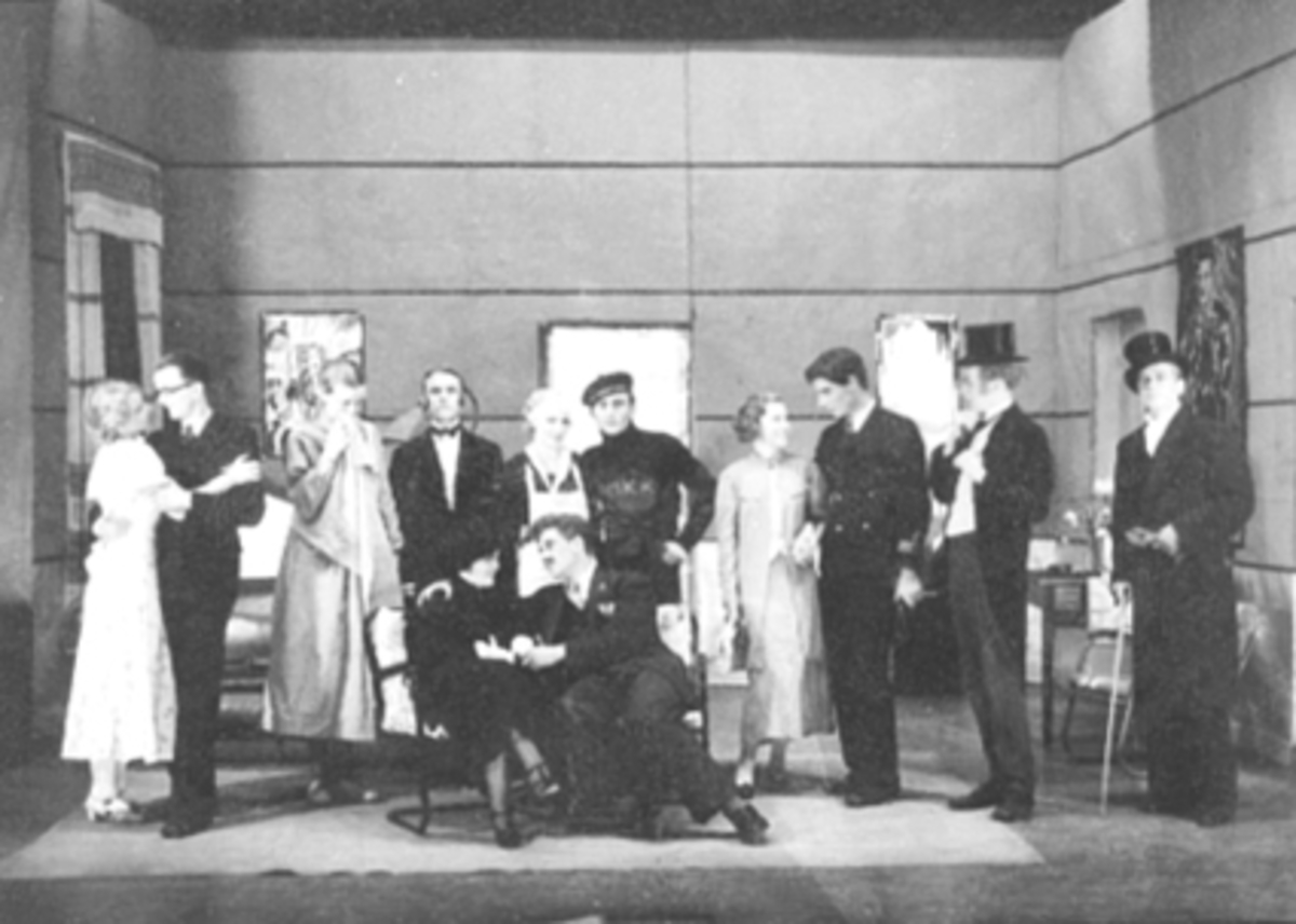 Anno Domkirkeodden, FRAMTEATRET, 12 SKUESPILLERE PÅ SCENEN, OPPSETTING AV DER KÜHNE SCHWIMMER ARNALD OG BACHS
