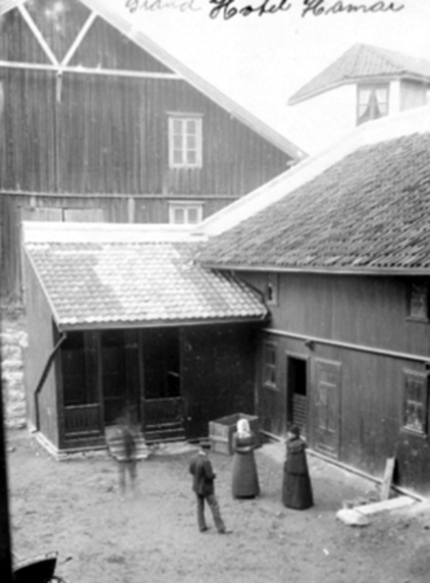 Anno Domkirkeodden, EKSTERIØR BAKGÅRDEN, GRAND HOTELL, 4 PERSONERGrand Hotell ble tegnet av Engebret Soot.