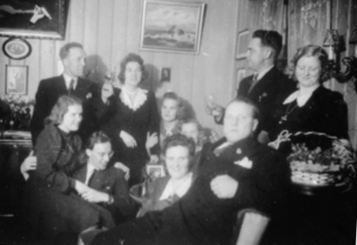 Anno Domkirkeodden, INTERIØR STUE, LILLE LIBERGGÅRDEN, GRUPPE 10, SAMMENKOMST, FRITID, FEST