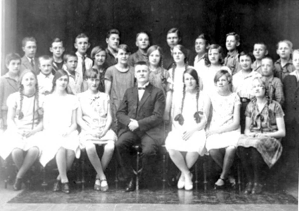 Anno Domkirkeodden, GRUPPE 28 SKOLEKLASSE, 7 KLASSE, MIDTBYEN SKOLE, HAMAR FOLKESKOLE