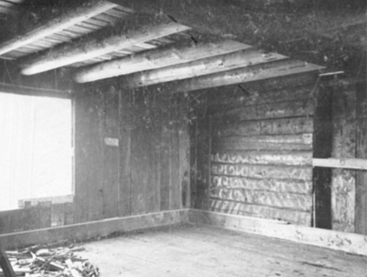 Anno Domkirkeodden, BOLSTADBYGNINGEN HDH. 12, GJENREISES PÅ HEDMARKSMUSEET OG DOMKIRKEODDEN, INTERIØR