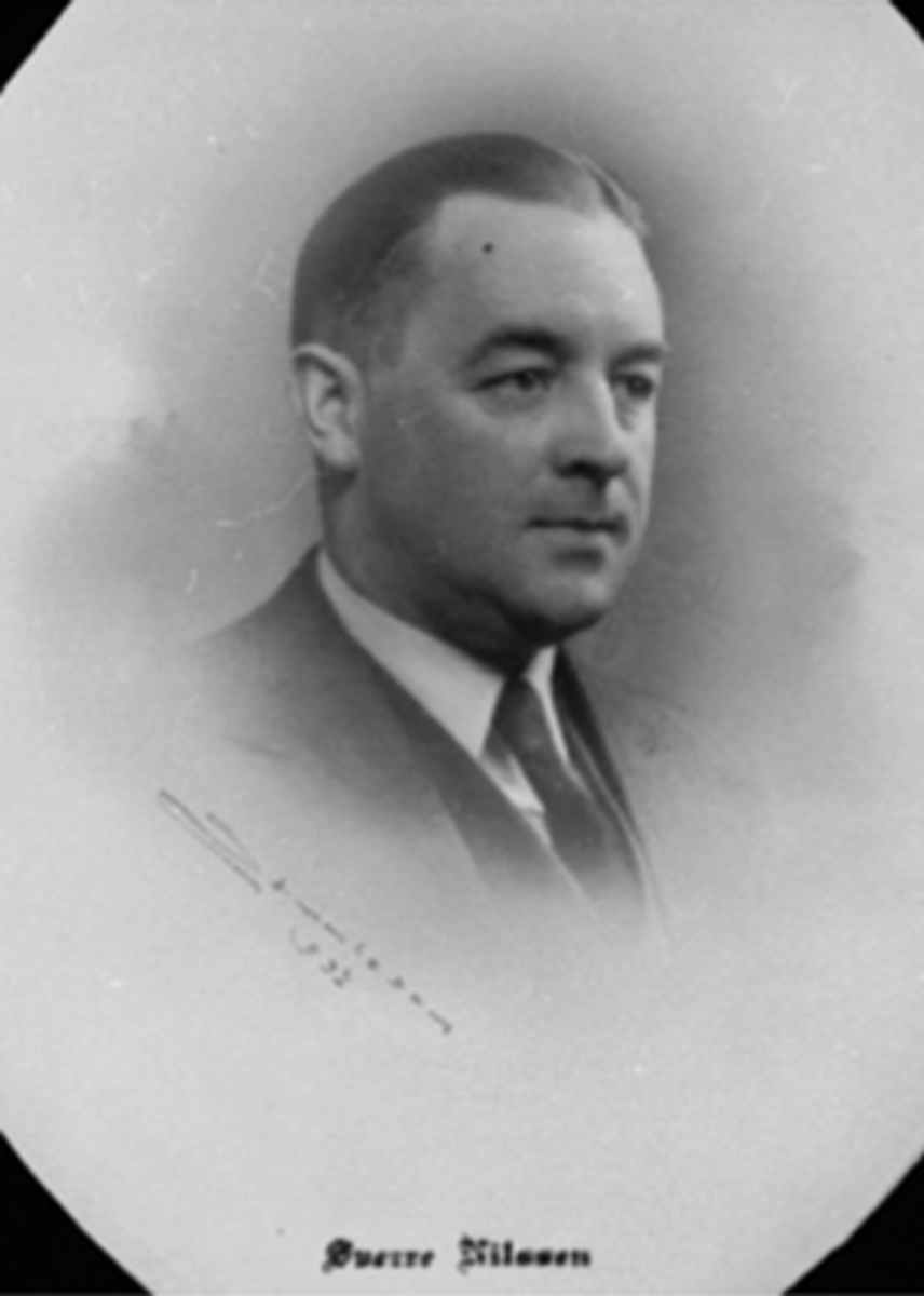 Anno Domkirkeodden, FORMANN GROSSERER SVERRE NILSSEN FØDT 12. 08. 1900, FORMANN I HAMAR HANDELSTANDSFORENING 1932-1933-1940, ÆRESMEDLEM