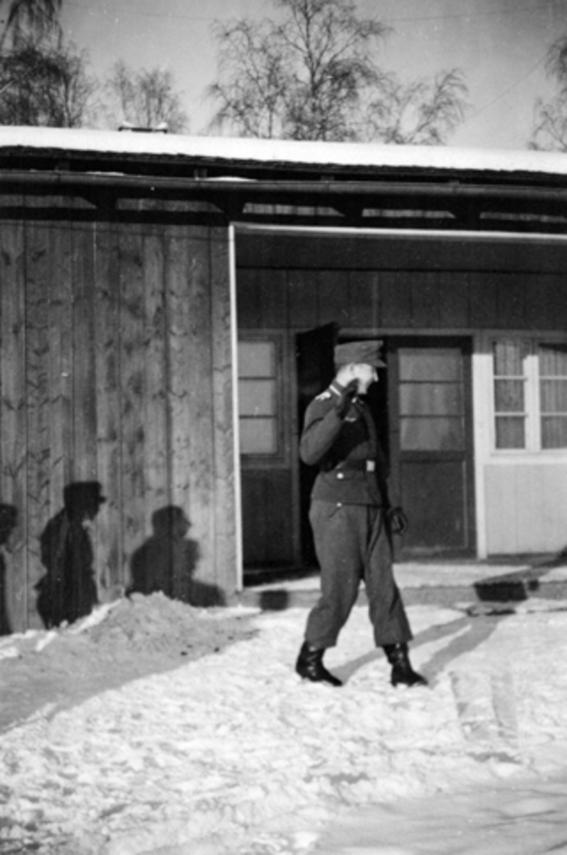 Anno Domkirkeodden, TYSK SOLDAT, MILITÆR, UKJENT STED HAMAR?, 2. VERDENSKRIG, 1943.