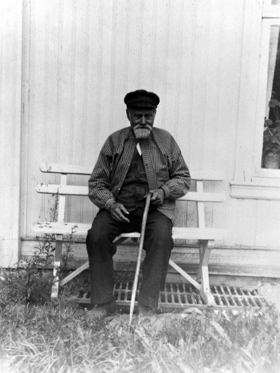Anno Domkirkeodden, Edvard Heggenhaugstøen, Gaupen. Stallkar og dampskipsekspeditør.