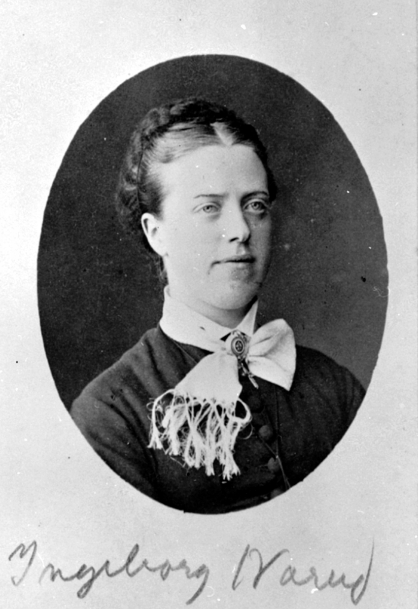 Anno Domkirkeodden, Portrett av Ingeborg Narud, Øverkvern, Furnes, født på Deglum lille.