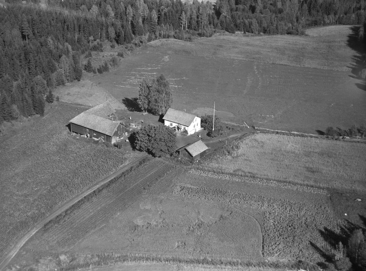 Anno Domkirkeodden, Flyfoto av Undset, Stavsjø, Hedmark.